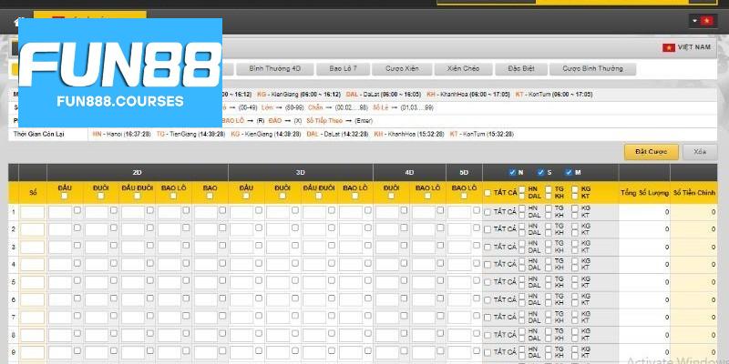 Xổ số SLC Fun88 – Thử vận số hôm nay, nhận quà cực mê 4 Mẹo chơi Xổ số SLC
