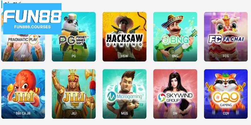 Các sảnh bắn cá Fun88